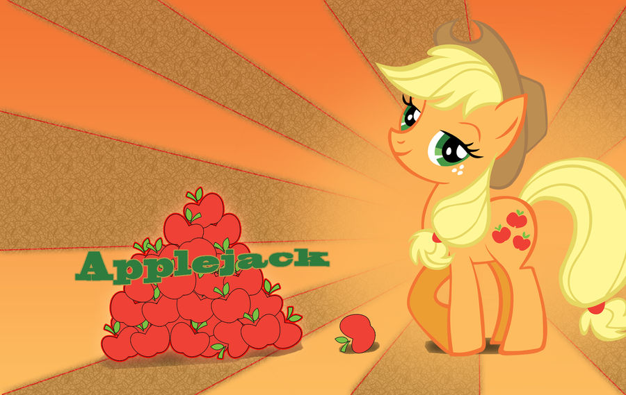 Applejack Wallpaper by 30ColoredOwl on DeviantArt