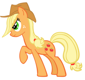 Angry Applejack Vector