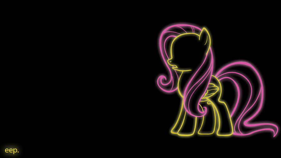 Fluttershy Glow Wallpaper