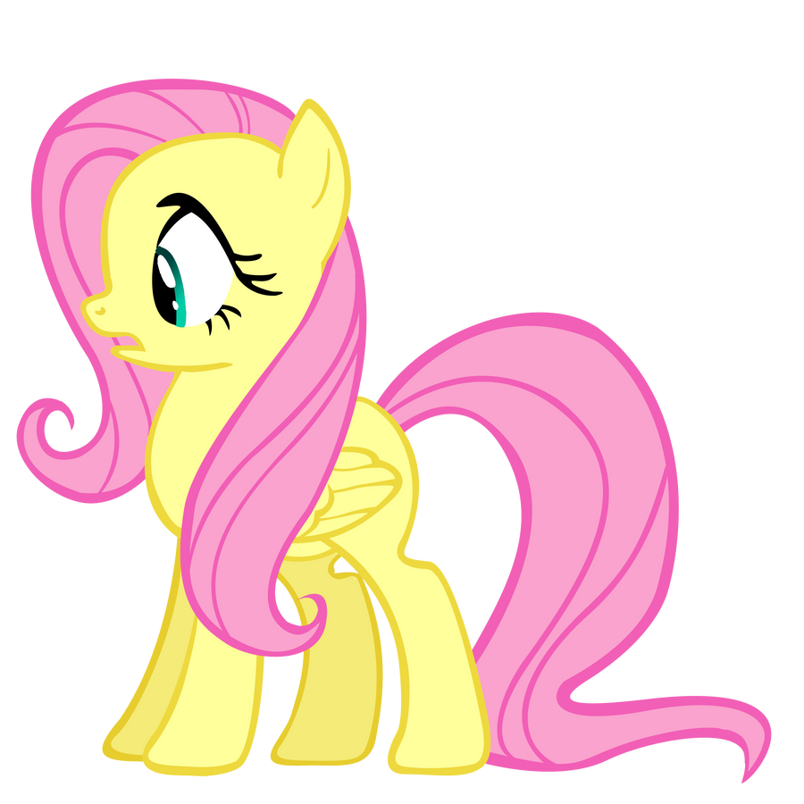 Scared Fluttershy Vector