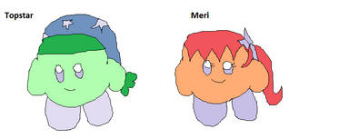 Two puffballs draw adopts that i am adopting
