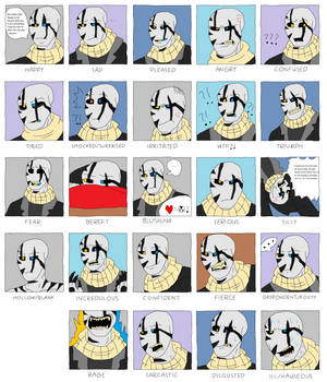 UT Lich Gaster Expressions