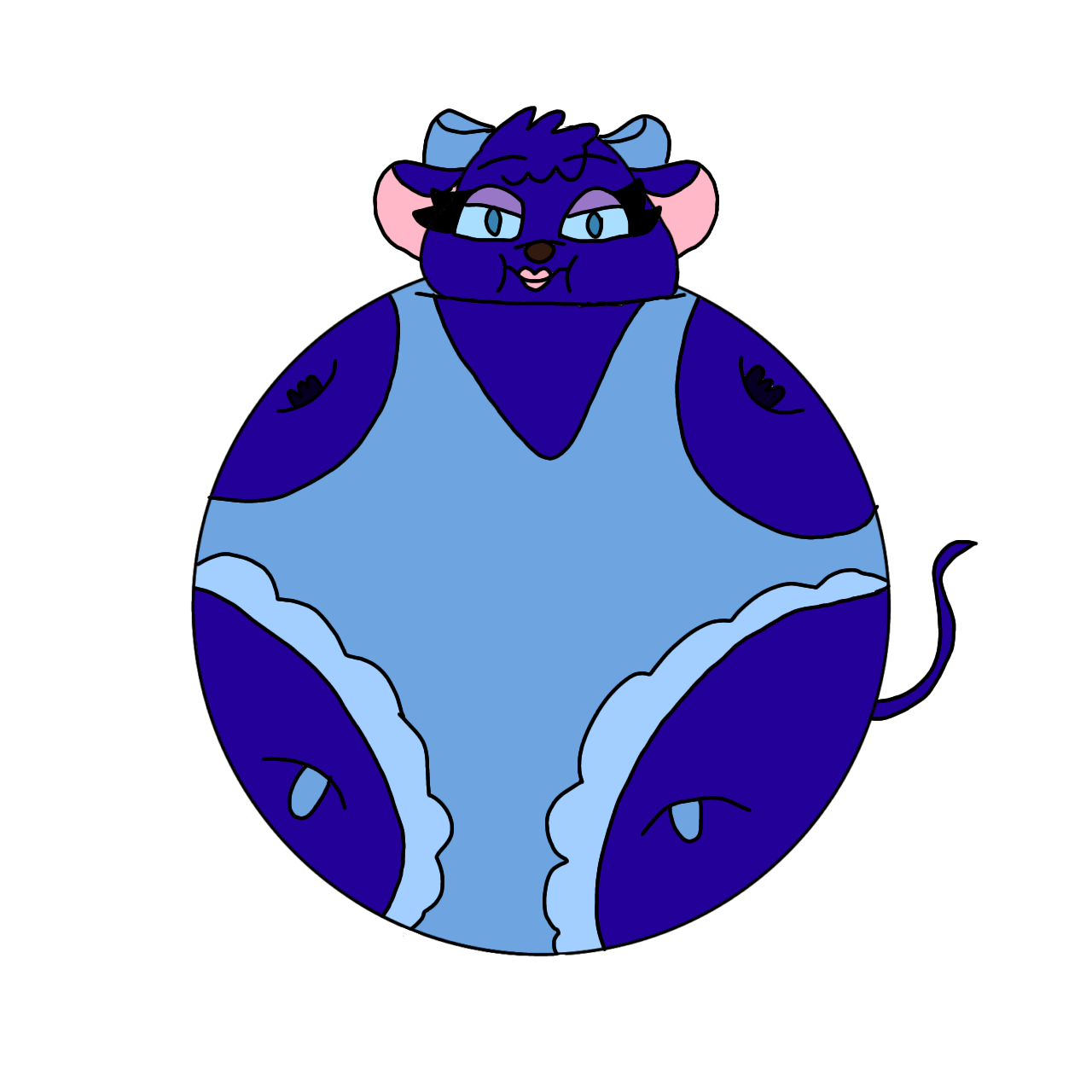 Mouse Blueberry Inflation RQ: Miss Kitty Mouse Blueberry Inflation by WerecatWilderness on DeviantArt