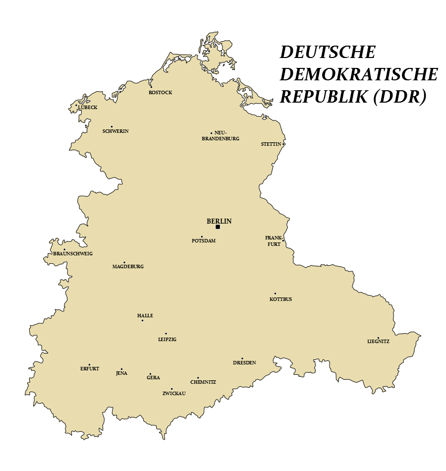 German Democratic Republic Bezirk Berlin East Berlin 