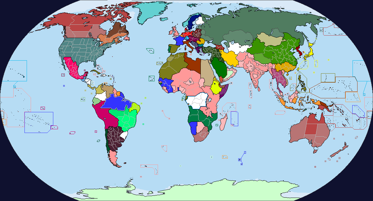 The World of the (Southern) Netherlands - 1950