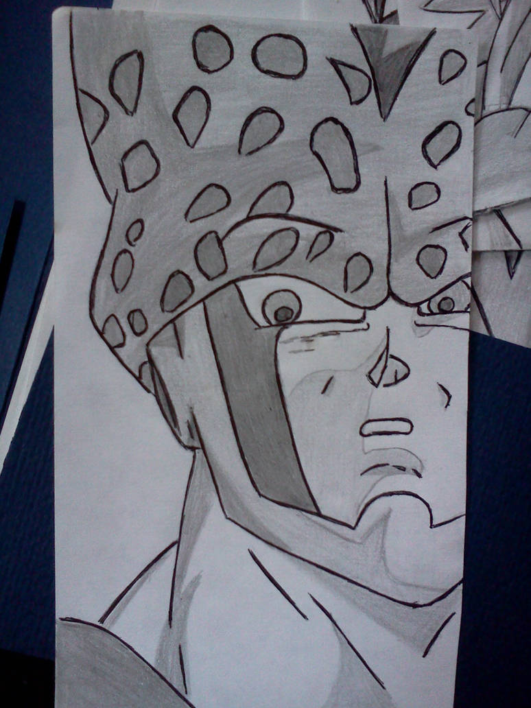 Perfect Cell Draw by Wareloow on DeviantArt