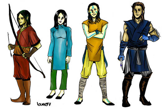Avatar original characters
