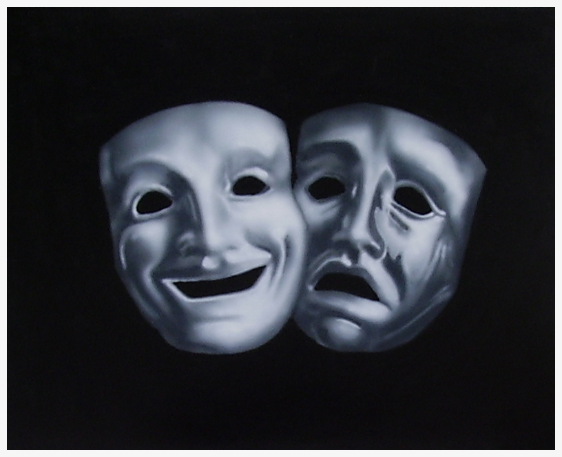 Comedy Tragedy By Stix2000 On Deviantart