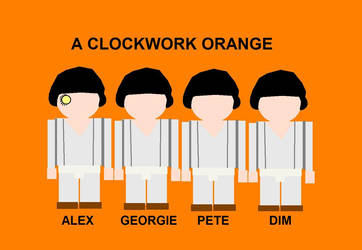 A Clockwork Orange Droogs Beachskin Outrole Vector by EspioArtwork