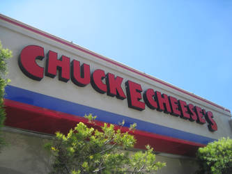 Chuck E's Cheese's Outside Wall Logo 2 by EspioArtwork