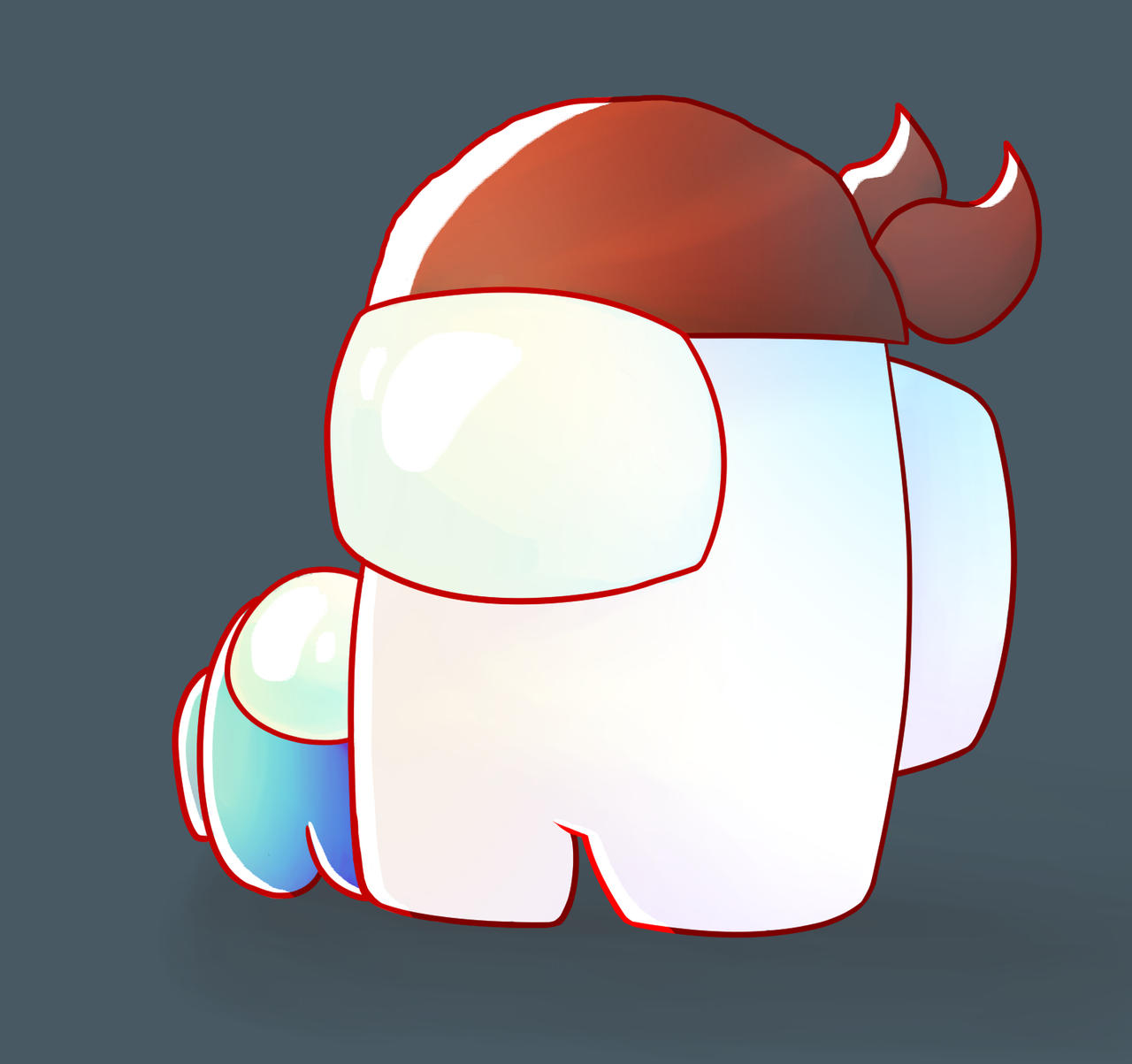 Among Us Bean by Batnana010 on DeviantArt