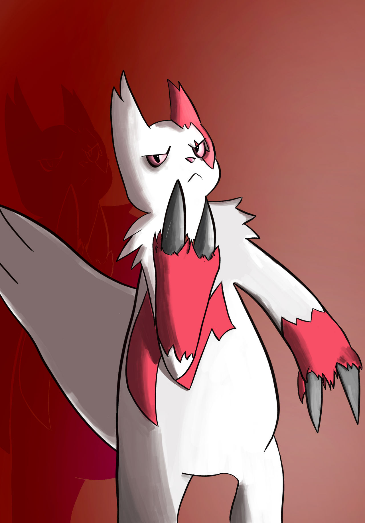 Zangoose Background Zangoose Pokemon drawing by LuciMax on DeviantArt