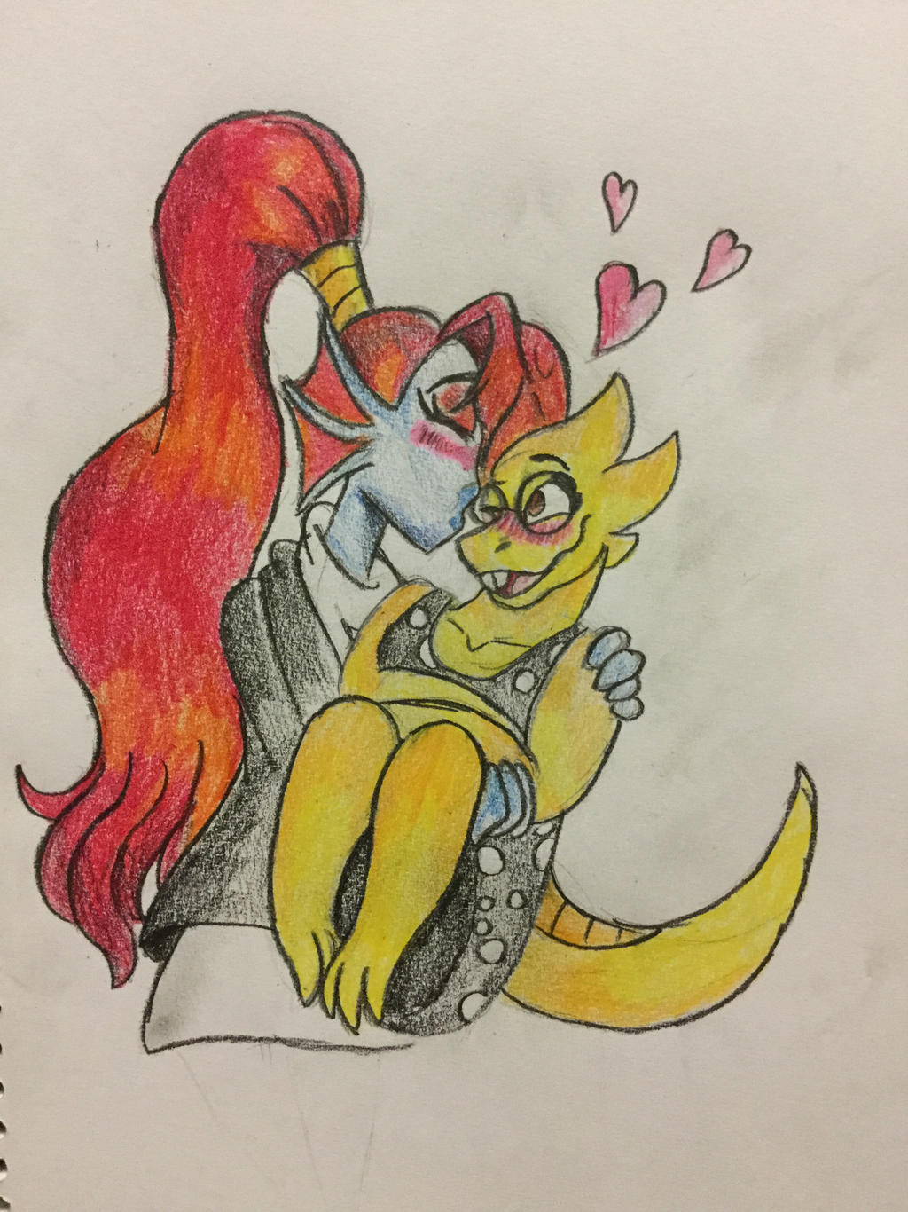 Undertale Undyne X Alphys By MsCreepyPlagueDoctor On DeviantArt undertale-undyne-x-alphys-by-mscreepyplaguedoctor-on-deviantart