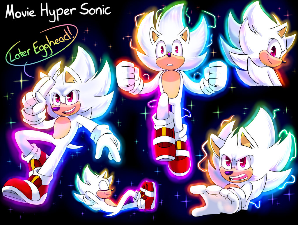 Hyper Sonic X by Minicle on DeviantArt