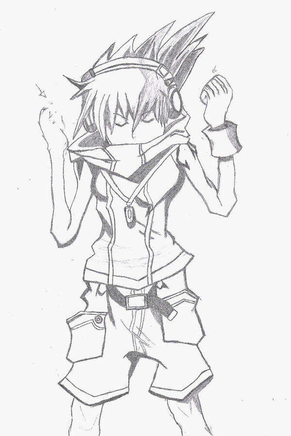 Neku by LynnTarris on DeviantArt