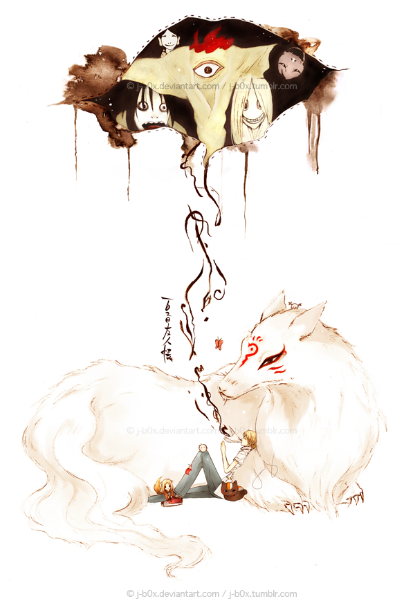 Natsume Yuujinchou by jb0xtchi