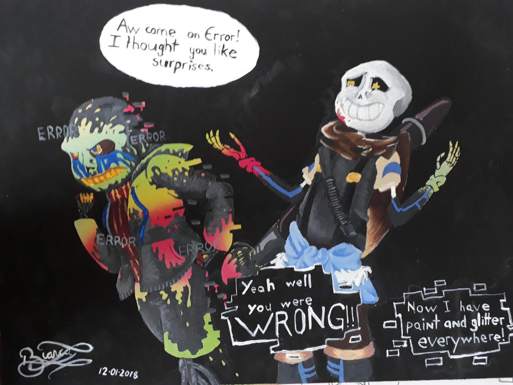 Undertale error+Ink by Sly-Raider on DeviantArt