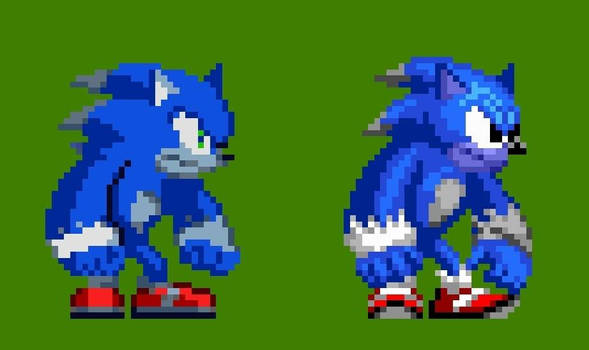 Sonic the Werehog in S1 Style
