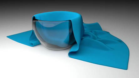 3D Bowl with Cloth