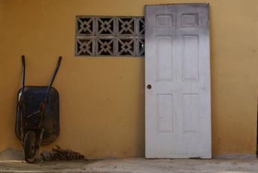 Wheelbarrow and Door Stock