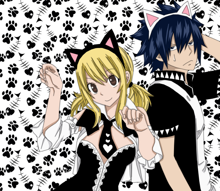 Gray and Lucy: Nya time!