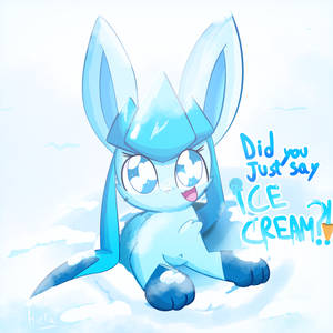 Glaceon - Silly little glutton