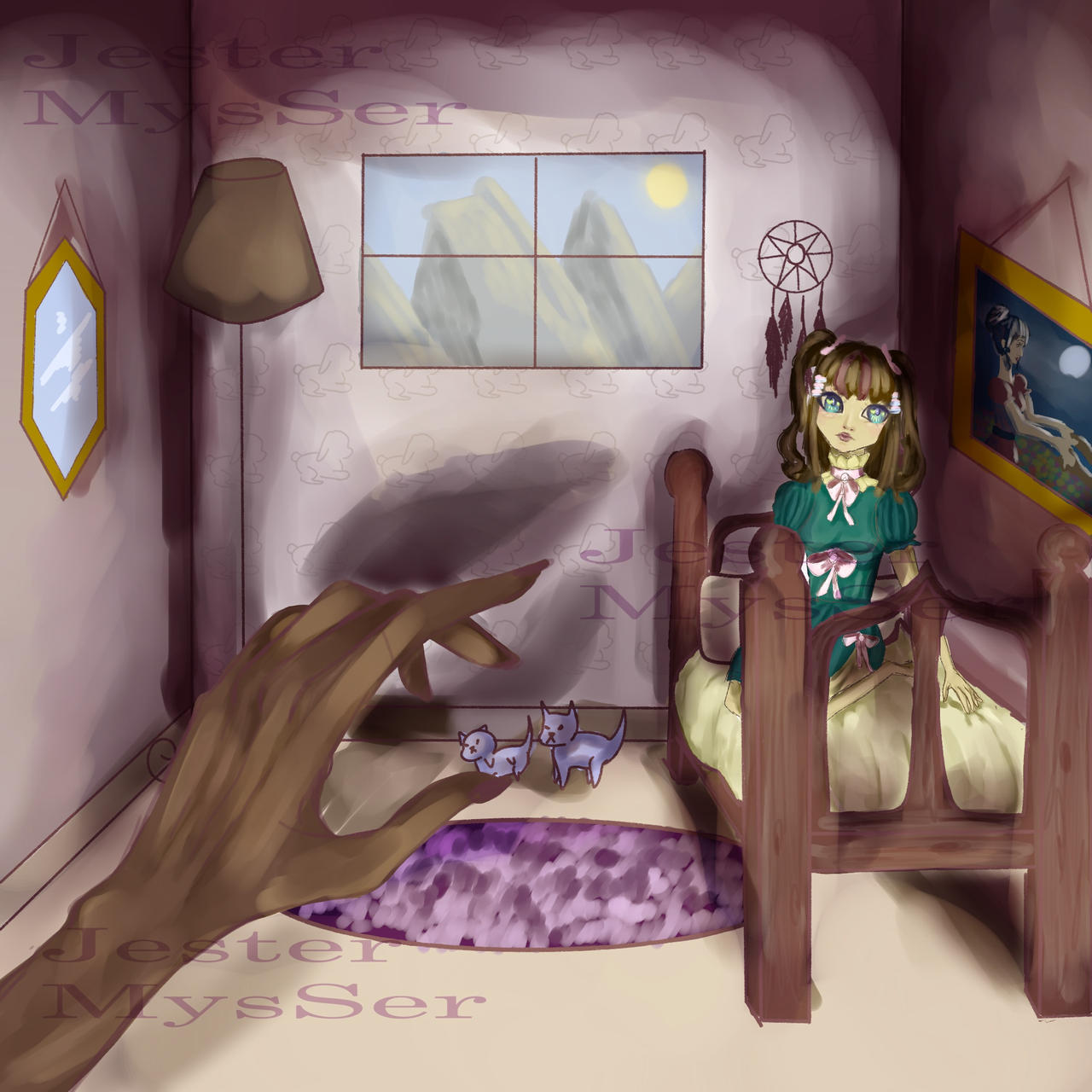Doll house drawing by MysticalSeraphim on DeviantArt