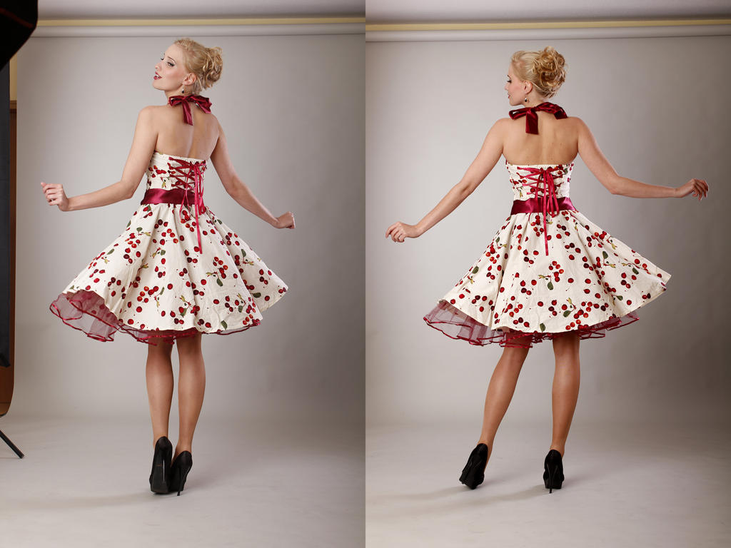 Cherry Pin Up - Back