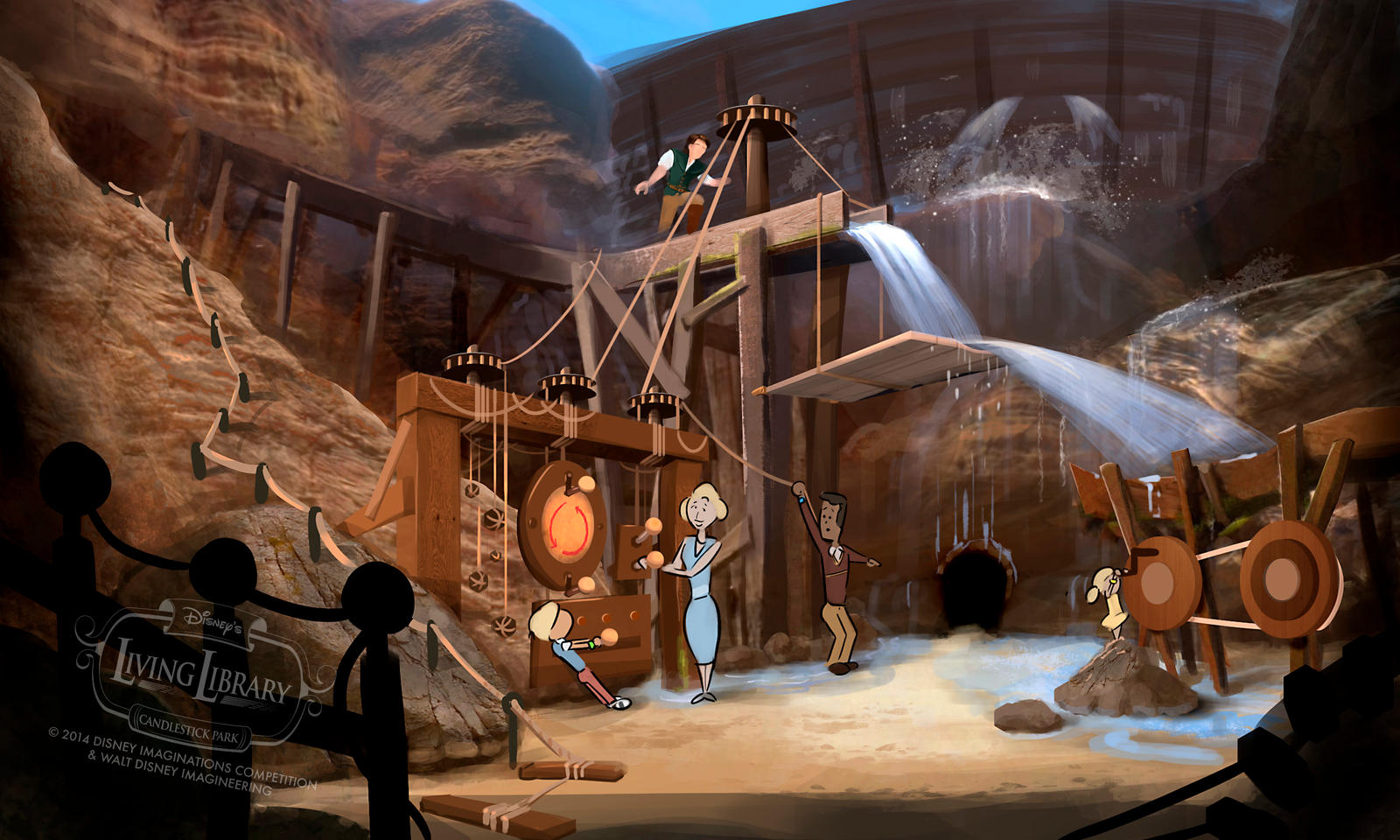 The Living Library, Tangled by JonPlsek on DeviantArt