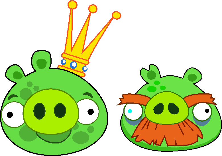 My Redesign To King Pig And Foreman Pig