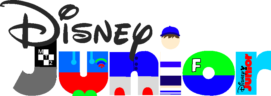 Disney Junior Logo Alphabet Lore 3d Version by MrMickeytastic on
