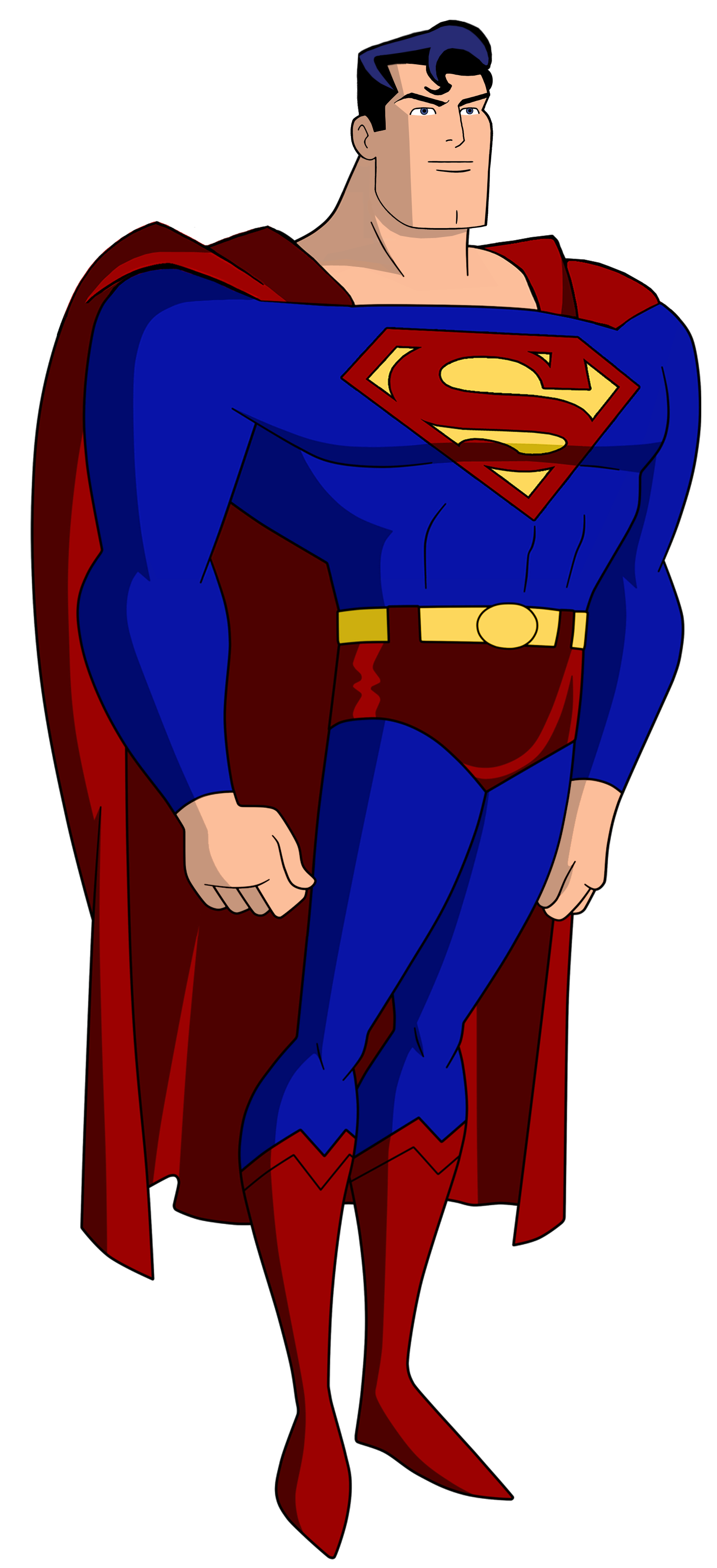 Batman: TAS Superman by BrightestDayFan2814 on DeviantArt
