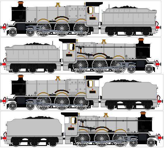 GWR 3900, Sprite Sheet by tsDra90n on DeviantArt