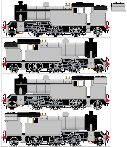 LNER V1 V3, Sprite Sheet by tsDra90n on DeviantArt