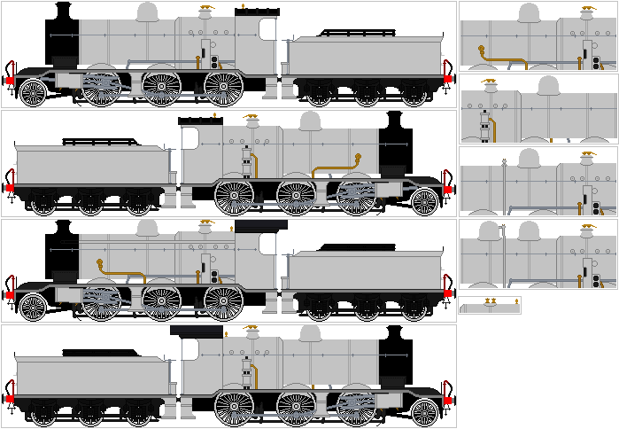LBSCR K Class, Sprite Sheet by tsDra90n on DeviantArt