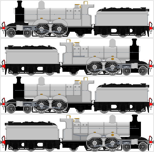 Enginebase Sprite Lner GNR, LNER C2, Sprite Sheet by tsDra90n on DeviantArt