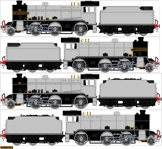 LNER K1, Sprite Sheet by tsDra90n on DeviantArt