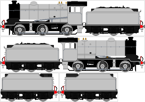 Enginebase Sprite Lner LNER J38, Sprite Sheet by tsDra90n on DeviantArt
