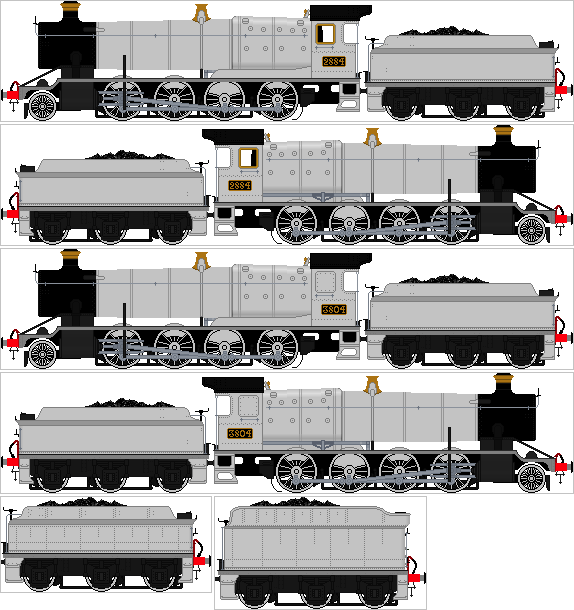 GWR 2884, Sprite Sheet by tsDra90n on DeviantArt