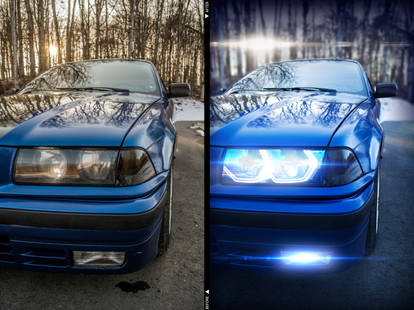 BMW Face Before-After