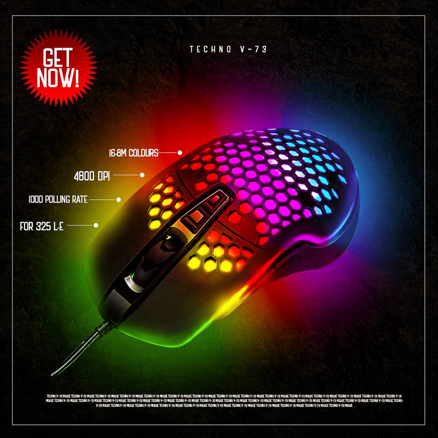 Techclone Mouse Techno Mouse POSTER by SuperSohail10 on DeviantArt