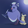 Oricorio and Mimikyu