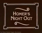 Homer's night out by lettheseflamesbegin
