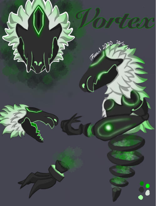 Vortex (My new OC) by SansTheSkeleton-2 on DeviantArt