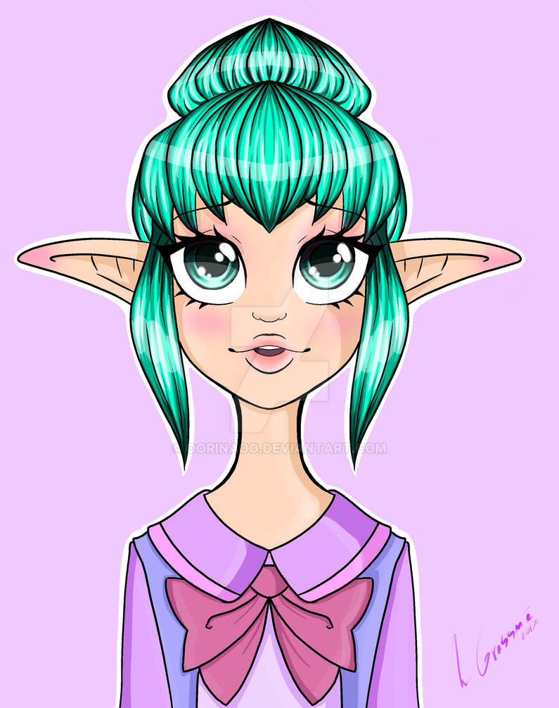 Minty Elf Girl