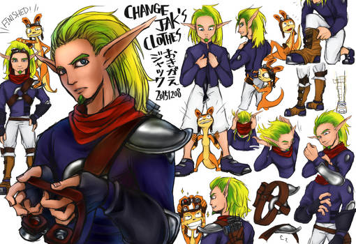 Change Jak's Clothes