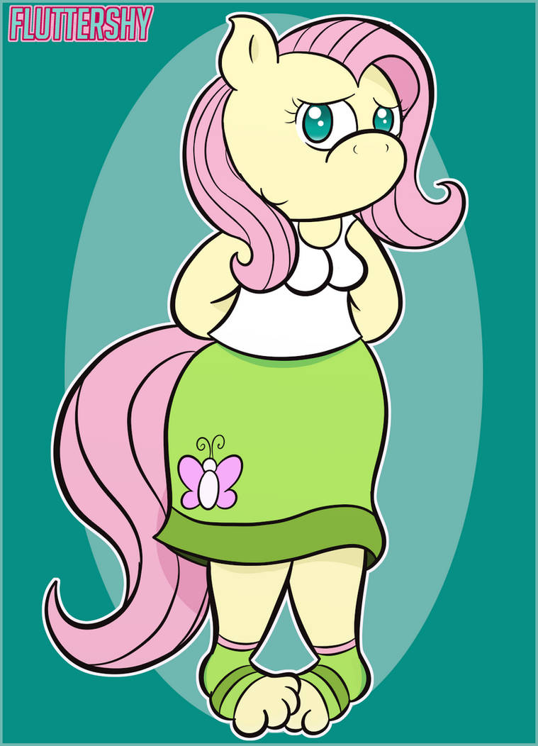 Fluttershy In My Style by kaokaoarts on DeviantArt