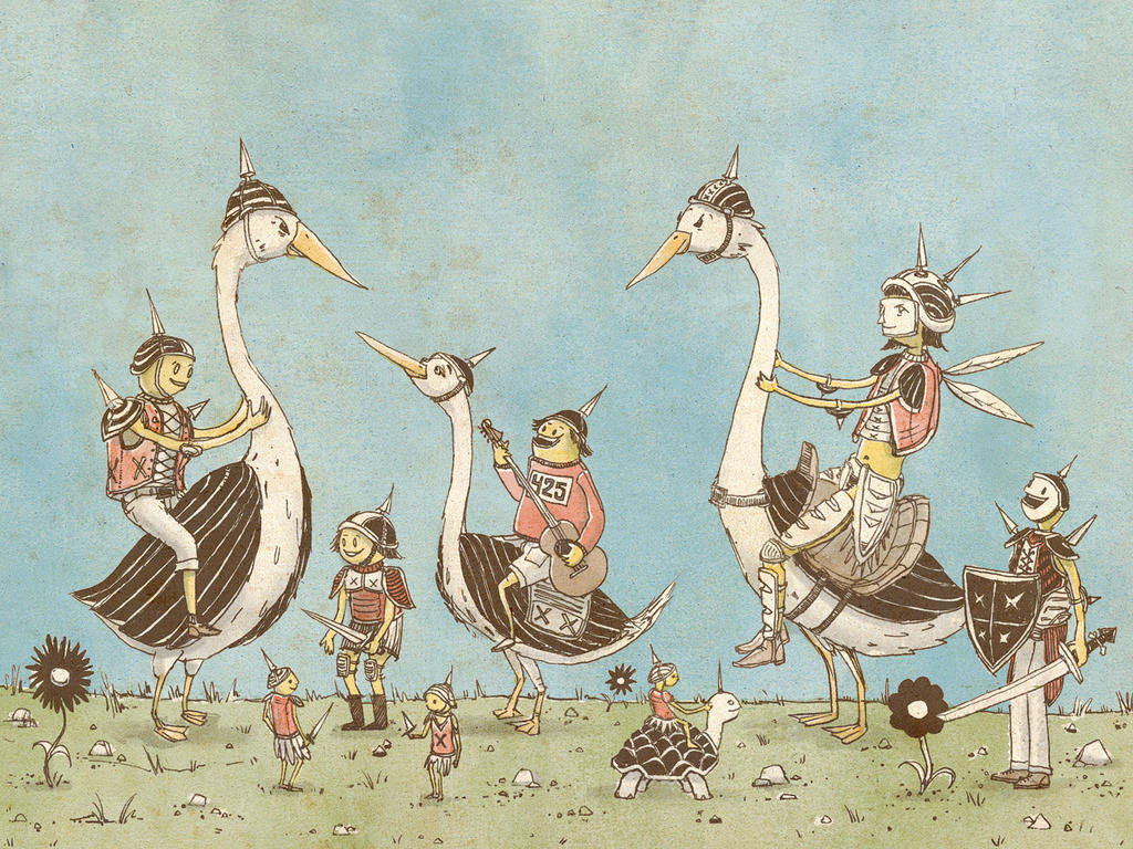 Duck Army by JunkyardSam Duck Army by JunkyardSam