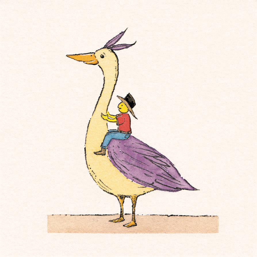 Duck Riding Deviantart Duckrider 2020 by JunkyardSam on DeviantArt
