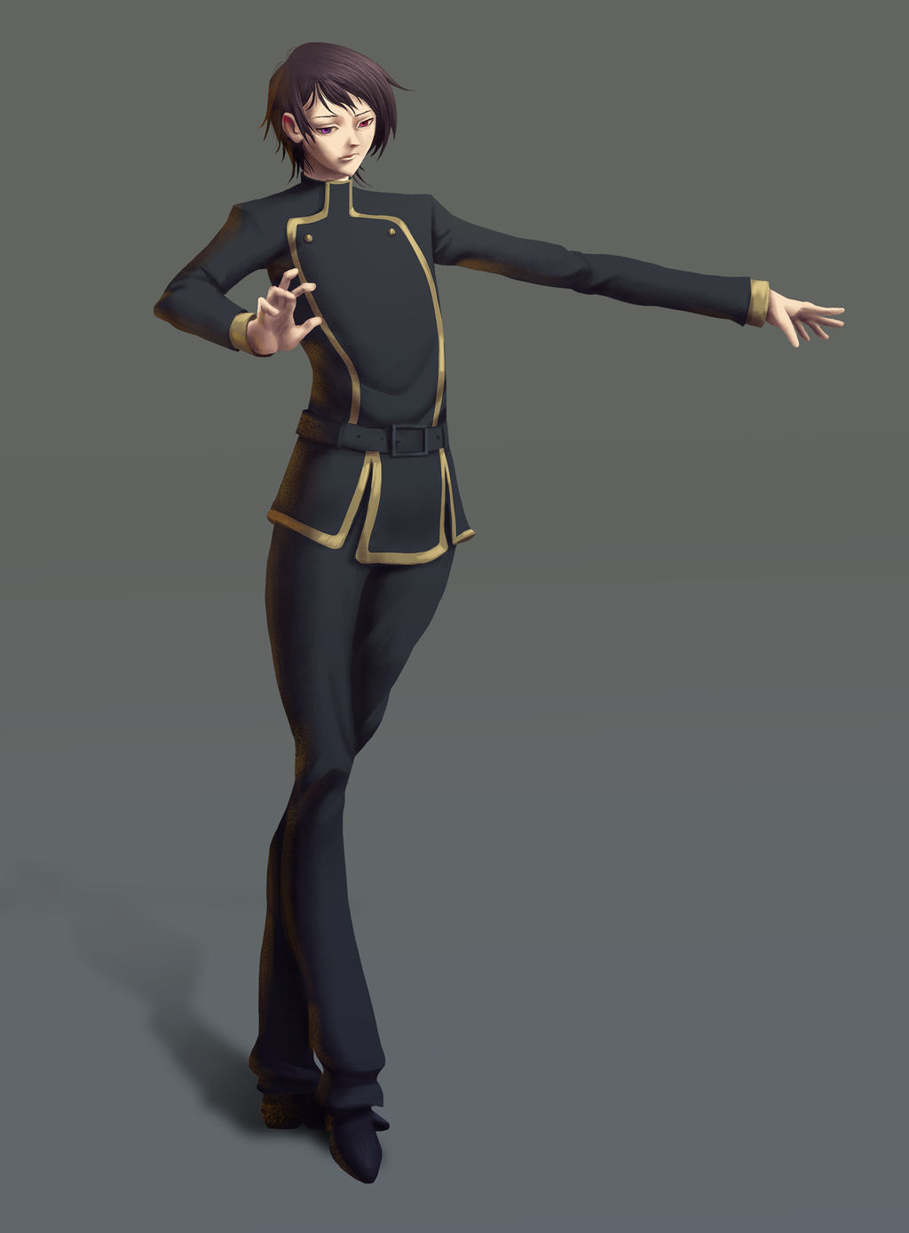 Lelouch from Code Geass fanart by italomateusart on DeviantArt